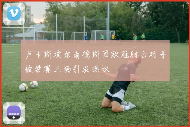卢卡斯埃尔南德斯因欧冠肘击对手被禁赛三场引发热议